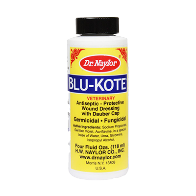 Blu-Kote Veterinary Antiseptic Protective Wound Dressing - Dauber