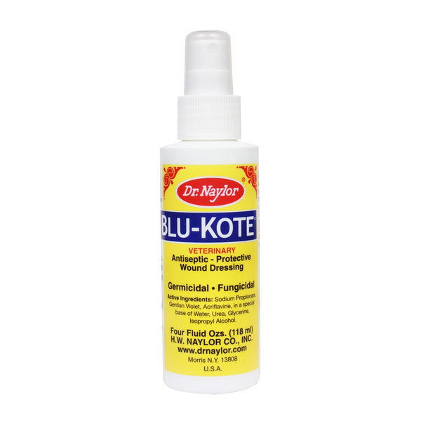 Blu-Kote Veterinary Antiseptic Protective Wound Dressing - Pump