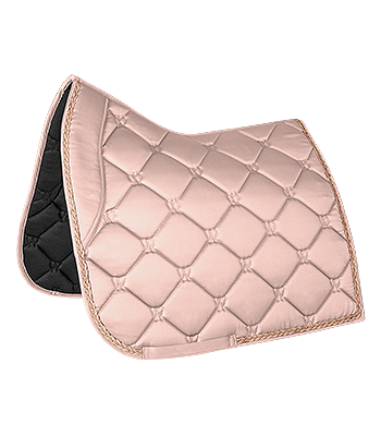 Waldhausen Valencia Saddle Pad - Mother of Pearl/Rose Gold