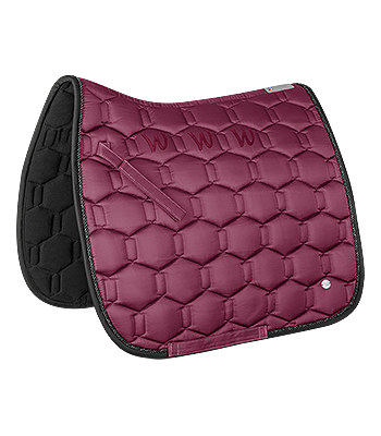 Waldhausen Saddle Pad Nairobi - Burgundy Red