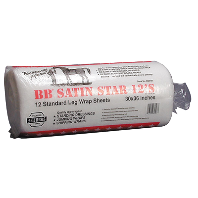 BB Satin Star Standard Leg Wrap Sheets