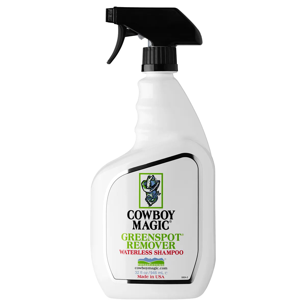 Cowboy Magic GreenSpot Remover Waterless Shampoo 32OZ