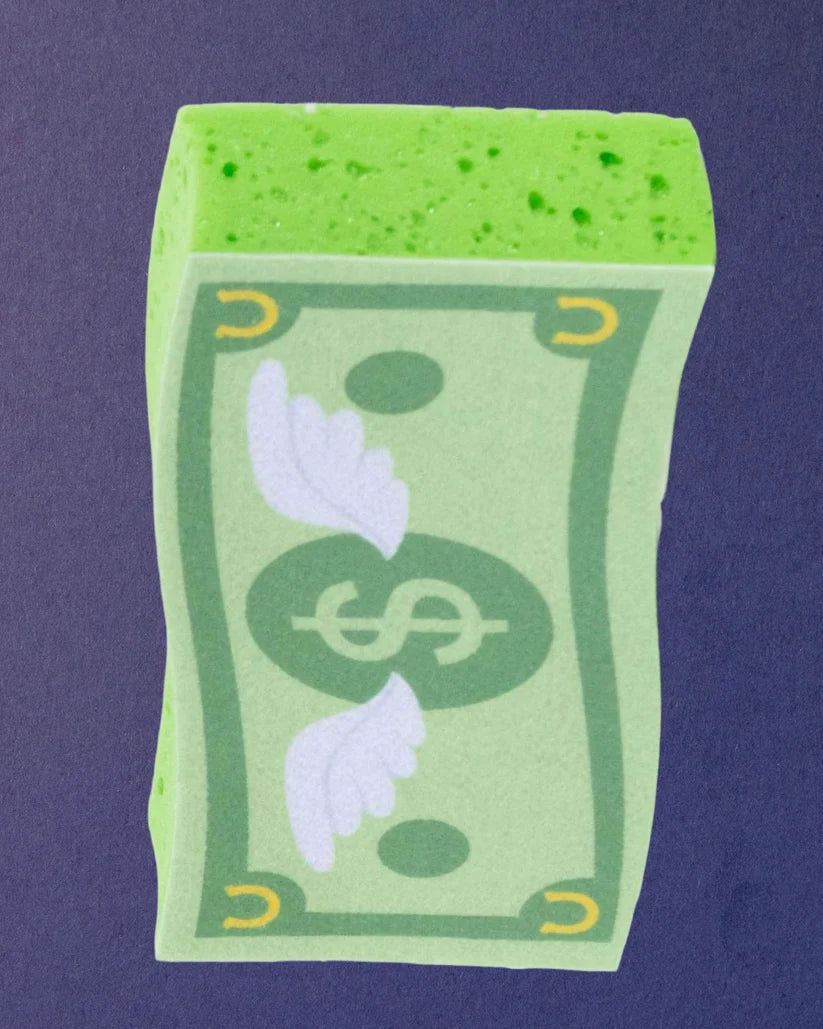 Dreamers And Schemers Cash Money Bath Sponge