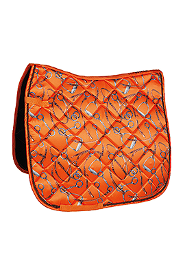 HKM Allure Saddle Pad - Orange