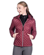 HKM Quilted jacket -Stella- Wine Red