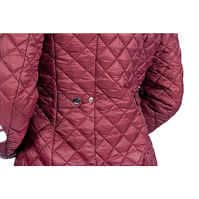 HKM Quilted jacket -Stella- Wine Red