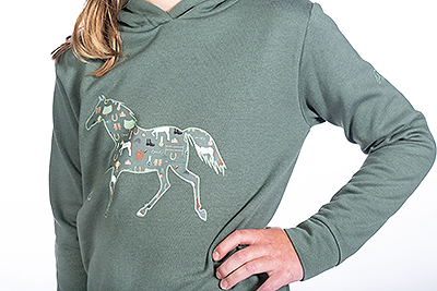 HKM Hoody -Judy- Deep Green