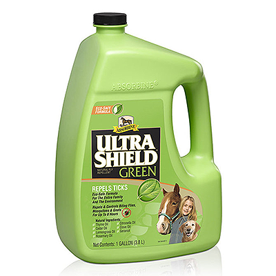 Ultra Shield Green Natural Fly Repellent for Horses