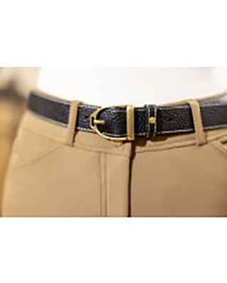 HKM Leather belt -Marrakesh- Black