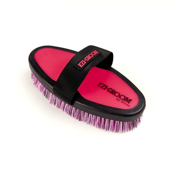 Shires EZI-Groom Grip Body Brush