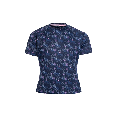 HKM Functional Shirt -Bria- Short Sleeve - Deep Blue