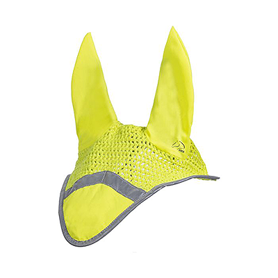 HKM Ear Bonnet -Reflective- Neon Yellow