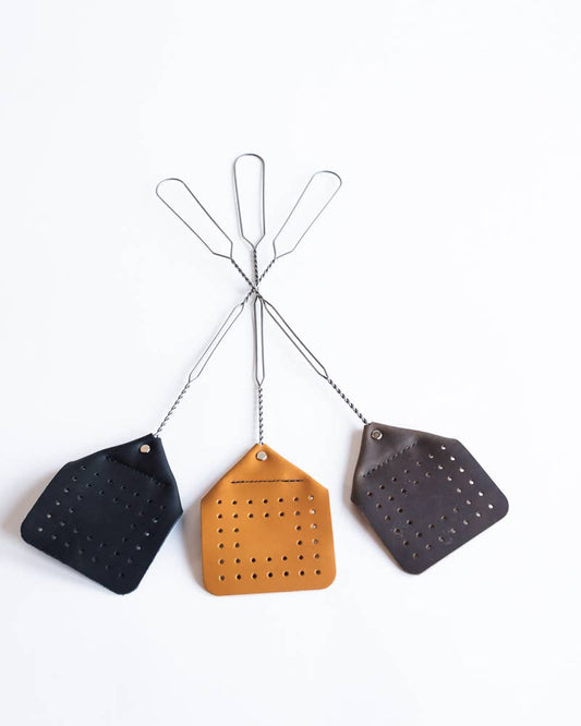 Leather Flyswatter | American Made Summer Essential