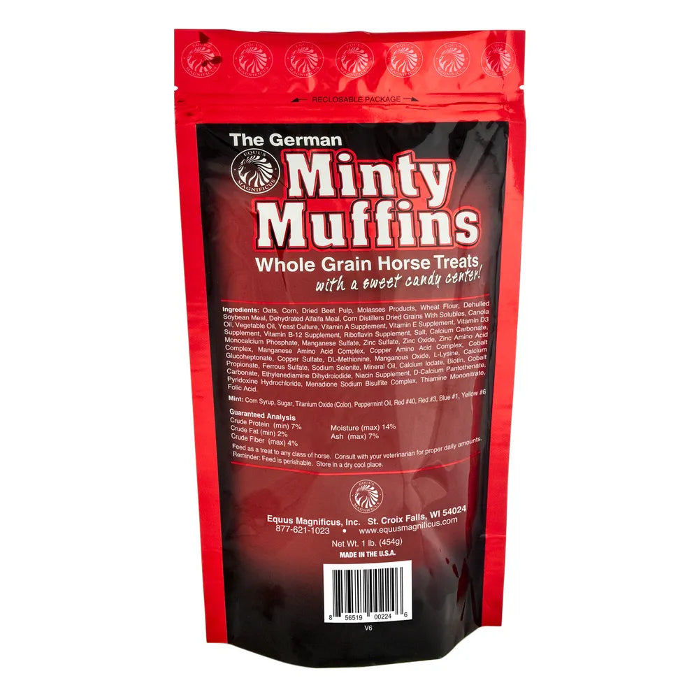 The German Minty Muffins Horse Treats