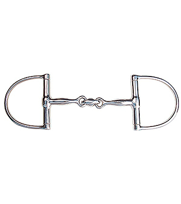 Jacks Imports Stainless Steel Horizontal Elliptical Link Dee Ring Bit