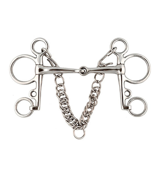 Jacks Stainless Steel Jointed Pelham Bit
