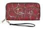 Red Bridles Clutch Wallet