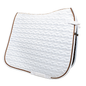Tango Geometric Dressage Pad - White