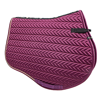 Tango Chevron Close Contact Pad - Aubergine