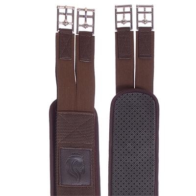 Equinavia Valkyrie Neoprene Non Slip Long Girth - Chocolate Brown