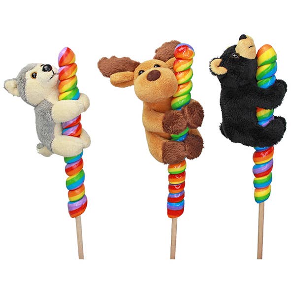 5" Plush Wilderness Stuffed Animal Lollipops Candy