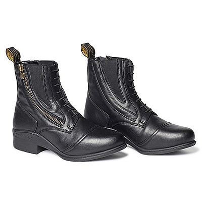 Mountain Horse Veganza Winter SideZip Paddock - Black