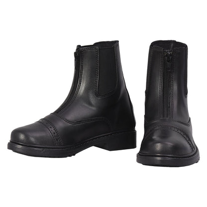 TuffRider Kid's Front-zip Paddock Boots
