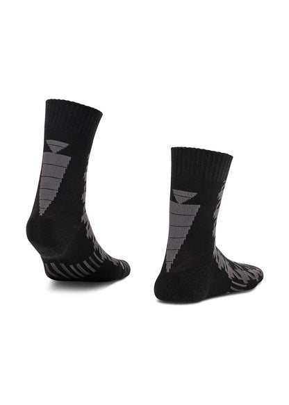 Houndstooth Wool Paddock Boot Socks