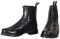 Tuffrider Men’s Baroque Front Zip Paddock Boots w/Metal Zipper - Black