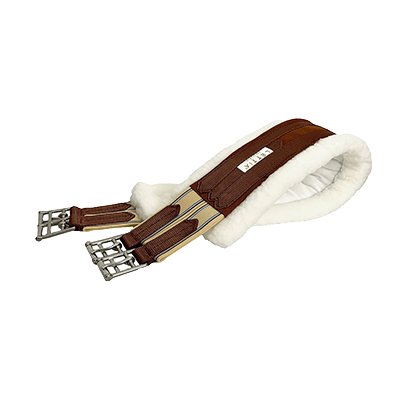 Lettia Fleece-lined CoolMax Girth chocolate