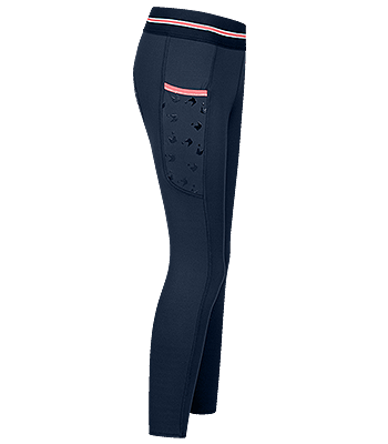 Waldhausen Kids Lucky Leni Thermal Riding Leggings - Night Blue