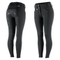 Horze Grand Prix Women's Thermo Softshell Silicone Full Seat Breeches - Black