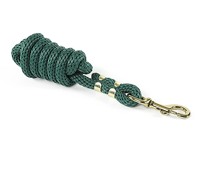 Shires Topaz Lead Rope - Dark Green
