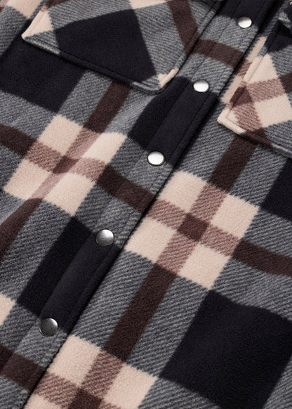 Alpine Fleece Snap Front Barn Jacket