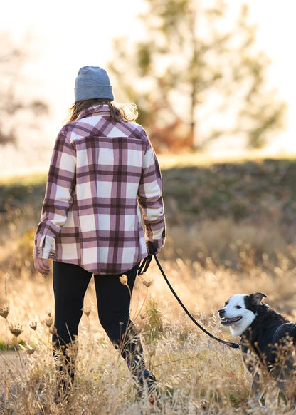 Alpine Fleece Snap Front Barn Jacket