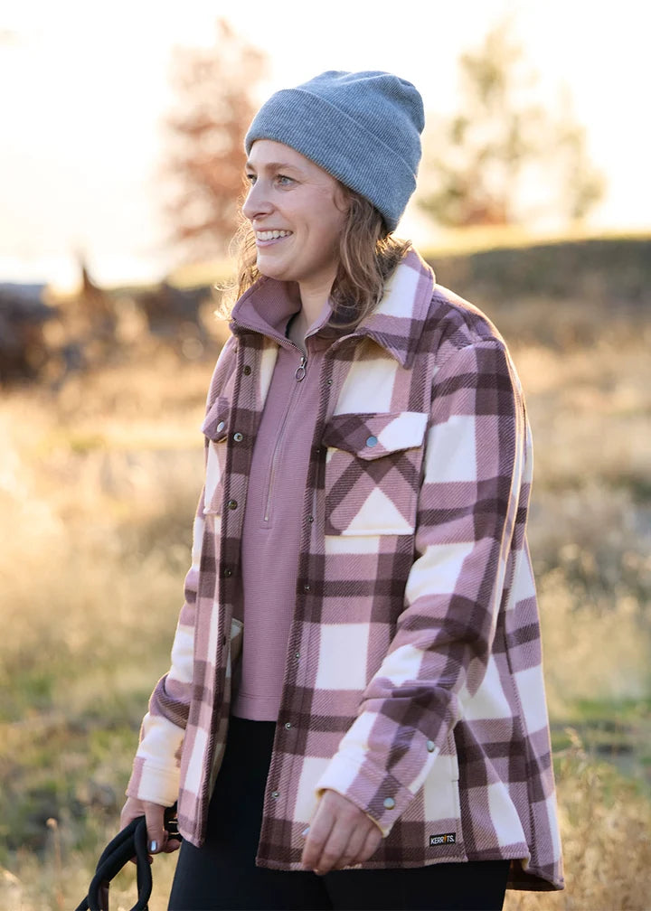Alpine Fleece Snap Front Barn Jacket
