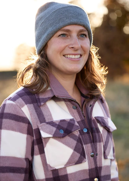 Alpine Fleece Snap Front Barn Jacket