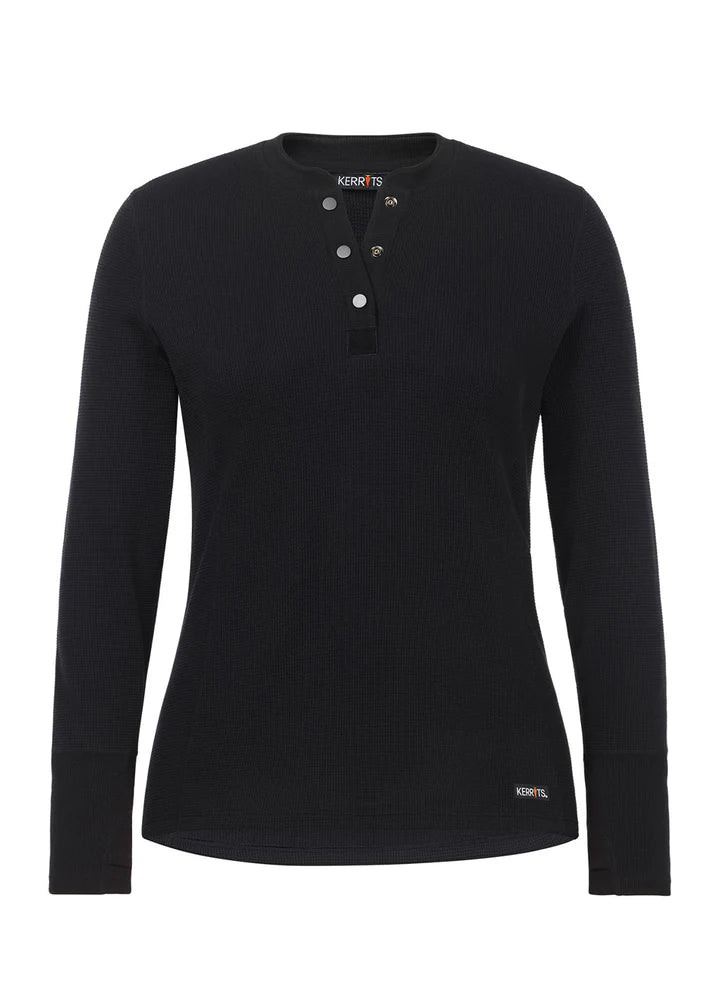 Hot to Trot Thermal Henley