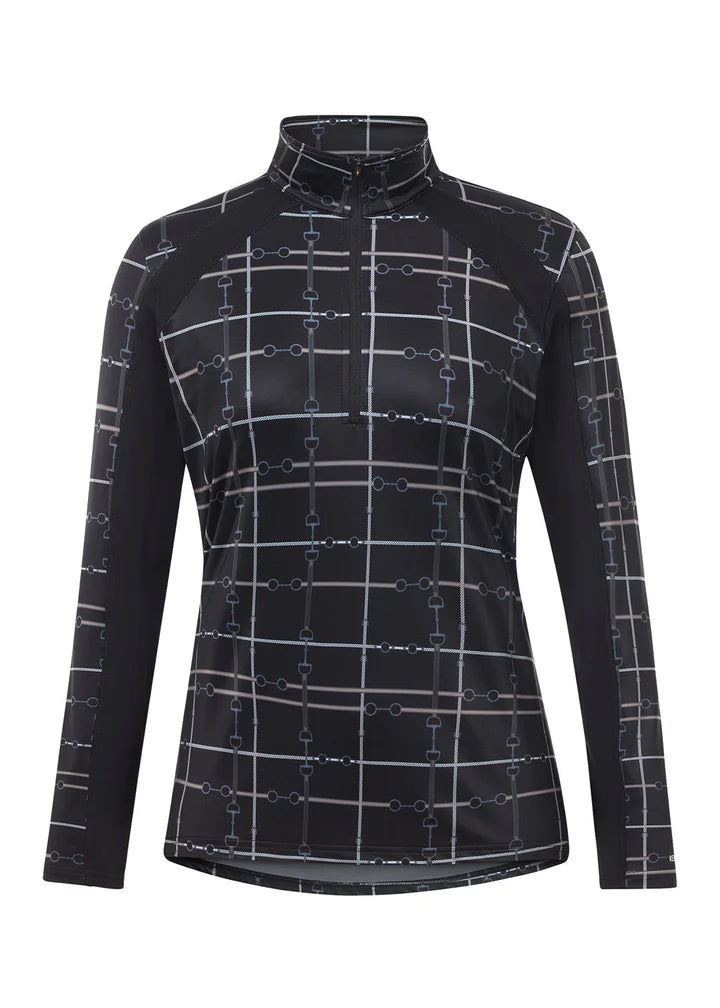 First Level Quarter Zip Stretch Fleece Tech Top