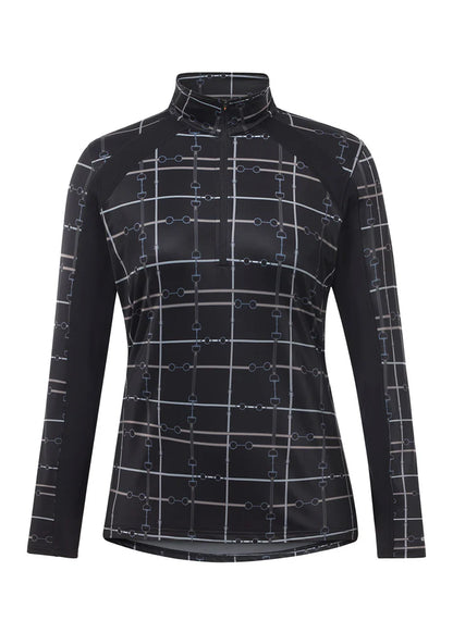 First Level Quarter Zip Stretch Fleece Tech Top