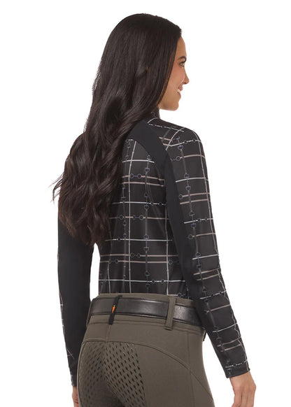 First Level Quarter Zip Stretch Fleece Tech Top