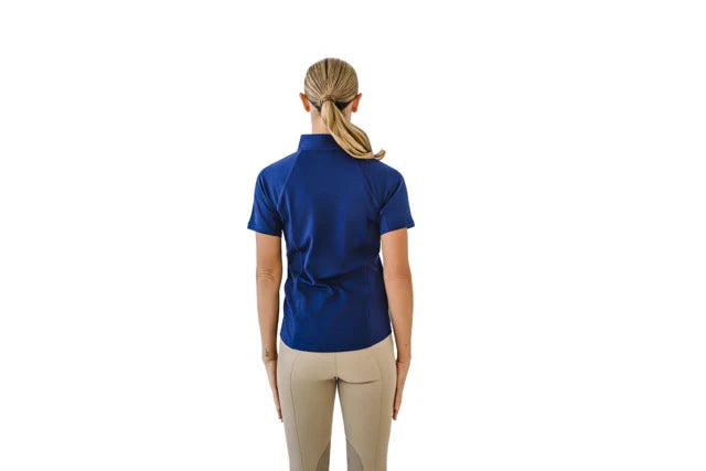 Ladies Ovation® Quarter Zip Short Sleeve Sunshirt