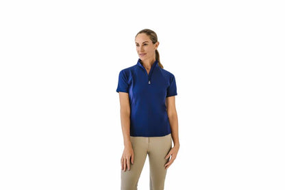 Ladies Ovation® Quarter Zip Short Sleeve Sunshirt