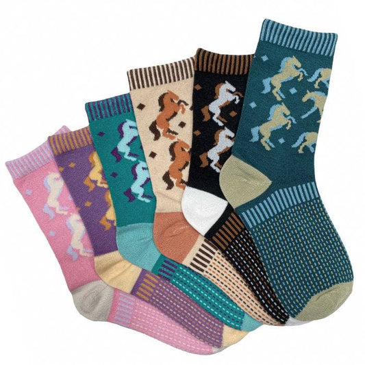 Twilight Horse Youth Crew Socks, assorted