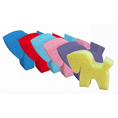 Equi-Essentials Pony Shaped Grooming Sponges - Assorted Colors