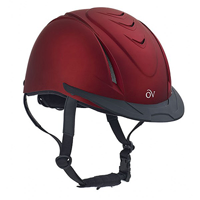 Ovation® Metallic Schooler Helmet - Red