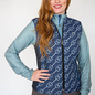 Romfh® Hampton Quilted Vest - Vintage Navy Bit Floret
