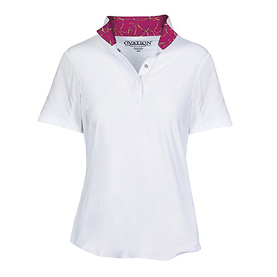 Ovation Jorden Ladies' Tech Short Sleeve Show Shirt