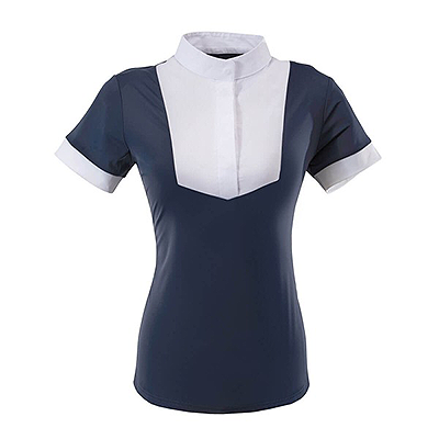 Ovation Elegance Short Sleeve Show Shirt Ladies' - Navy
