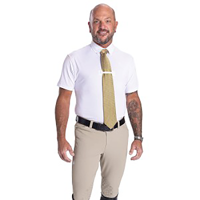 Romfh Men's Leonardo Knee Grip Breech - White Sand